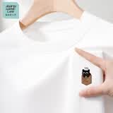JEANSWEST LIFE真维斯短袖男t恤纯棉简约猫咪男生半袖夏季柔软亲肤百搭男款上衣