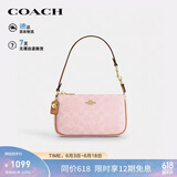 蔻驰（COACH）【品牌直供】女士NOLITA经典标志单肩手提包尘粉色CDW31