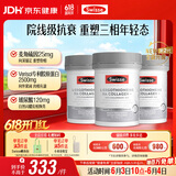 Swisse斯维诗Ultra麦角硫因胶原蛋白肽二代超光瓶99%高纯养颜抗衰30粒*3