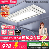好太太（Hotata）智能晾衣机隐形超薄升降电动晾衣架D-3272离线语音