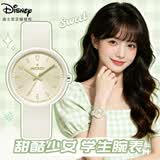 迪士尼（Disney）手表女学生简约防水石英表青少年初高中生女孩考试手表MK-11893W