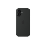 Apple/苹果 iPhone 16硅胶手机壳-黑色 磁吸苹果16手机壳苹果手机壳全包旗舰店原装保护壳