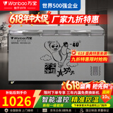 万宝【送货上门】冰柜商用冷藏冷冻两用 冰柜大容量节能冷柜 冷冻柜冷藏柜 双温冰柜 雪糕柜卧式冰柜 长1.75米超低温零下40度【升级内胆不锈钢】
