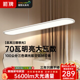 ARROW箭牌 全光谱护眼吊灯餐厅吊灯LED简约极简风客厅超薄餐厅灯