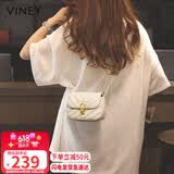 viney包包女包牛皮斜挎手机包洋气单肩链条包生日礼物高级感送女友老婆