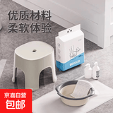 一次性擦脚布加厚加大家用懒人洗脚毛巾抹脚抹布吸水足疗巾足浴纸 160抽 2包