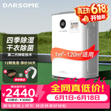 DARSOME 芬兰（Darsome）除湿机家用干衣静音转轮式抽湿机地下室卧室衣帽间用 DS6 8.3L/天 70-120㎡