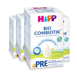 喜宝（HiPP）德国珍宝版有机益生菌婴幼儿配方奶粉Pre段（0-6个月）600g/盒*4
