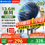 格力（GREE）【直流变频明星单品】空气循环扇静音电风扇落地扇家用一级能效换气扇循环对流风扇 FXDZ-20X62Bg3