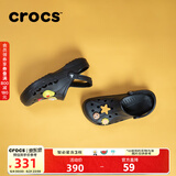 CROCS卡骆驰洞洞鞋贝雅洞洞鞋轻便运动鞋耐磨一脚蹬拖鞋休闲鞋|10126 黑色-001 43 (270mm)