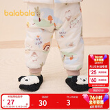 巴拉巴拉balaOne宝宝地板袜防滑点胶冬加绒婴幼儿保暖袜学步209425172203