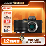 松下（Panasonic）Lumix G100D M43画幅相机 M43卡口 微单相机 无反数码相机 G100D单机+【25mmF1.7】单镜头定焦