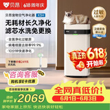 贝昂【价保618】0耗材空气净化器专业除过敏原杀菌消毒除甲醛除烟味家用消毒机除过敏原认证X3H鸿蒙版