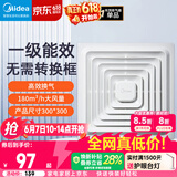 美的（Midea）排气扇卫生间排风扇集成吊顶换气扇一级能效30*30排气扇J9P