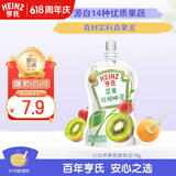 亨氏（Heinz）宝宝辅食 婴儿果泥 果汁泥 超金果泥营养苹果猕猴桃泥78g