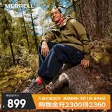 迈乐（Merrell）户外徒步鞋MOAB GTX防水透气男鞋女鞋防滑抓地耐磨越野鞋登山鞋 J035797灰深兰-男款 40