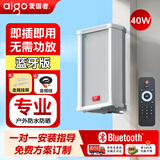 爱国者40W有源音柱蓝牙音响室外户外防水店铺专用商用壁挂式音箱广播喇叭超市挂墙X191
