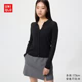 优衣库开叉裙裤女装/迷你裙裤485473 05 天灰色 S