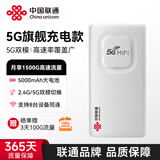 中国联通随身wifi6无线网络2026新款网卡路由器车载家用免插卡移动wifi联通流量全国通用支持5g/4g设备 【5G旗舰充电款+双频优先】皓月白