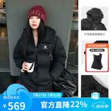 骆驼（CAMEL）户外羽绒服600蓬男女新款短款厚外套面包服