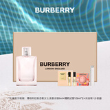 博柏利（BURBERRY）红粉恋歌女士淡香水礼盒(50ml+1.5ml*2+沐浴球+分装器)节日
