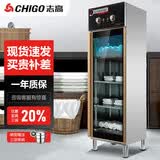 志高（CHIGO）商用毛巾消毒柜美容院理发店大型衣服浴巾臭氧紫外线中温干燥保洁柜 ZTP380Y