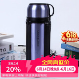 乐扣乐扣（LOCK&LOCK）保温壶304不锈钢保温保冷水壶户外露营旅行壶1.5L蓝色