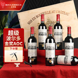 CANIS FAMILIARIS法国原瓶进口红酒 超级波尔多AOC 伯爵干红葡萄酒750ml*6支木箱装
