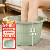 福爱家泡脚桶加厚大号洗脚盆加深洗脚桶足浴桶足疗桶泡脚盆塑料桶水桶