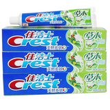 佳洁士牙膏家庭装 健齿口气清新固齿 草本水晶牙膏 140g*3支