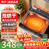 扬子【政府补贴 立减15%】洗衣机全自动家商用波轮大容量洗脱烘一体蓝光小型洗护防缠绕公寓宿舍出租房 10KG【洗烘一体+十年质保+强电机】 波轮