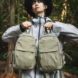 极为（JEVI）多功能两用胸包男女双肩包户外登山小背包轻便防泼水斜挎包七夕