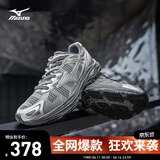 美津浓（MIZUNO）【吴曦同款】男女运动休闲缓震透气网面跑步鞋RACER S