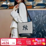 MLB包包女水桶包斜挎包单肩包手提包旅行包送礼物3ABMS072N-50BKS-F