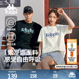 卡帕（Kappa）背靠背夏季2025新款女运动短袖t恤索罗娜半袖休闲上衣K0EX2TD90D