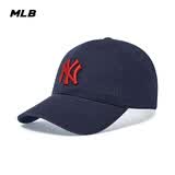 MLB男女同款棒球帽软顶鸭舌帽休闲运动帽3ACP6601N-50NYD-F