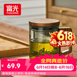 富光泡茶杯茶水分离高硼硅玻璃杯喝茶水杯子花茶杯男公道杯礼物400ML