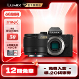 松下（Panasonic）Lumix G100D M43画幅相机 M43卡口 微单相机 无反数码相机 G100D单机+【25mmF1.7】单镜头定焦