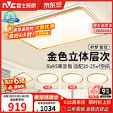雷士（NVC）吸顶灯智能客厅灯已接入米家APPLED照明灯饰柠梦舒适光 包安装