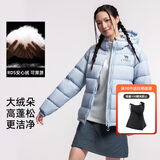 骆驼女装羽绒服秋冬新款男女同款高蓬防风保暖抗静电面包服