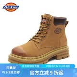 Dickies男士马丁靴高帮时尚男靴工装靴情侣靴男 土黄 41-男款