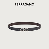 菲拉格慕（Ferragamo）男士双面GANCINI可调式腰带 0686671_C _105 礼物送男友