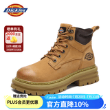 Dickies马丁靴男靴百搭男鞋情侣款靴子男女大黄靴厚底增高工装鞋子男 土黄 42 【偏大一码，适合运动鞋43】