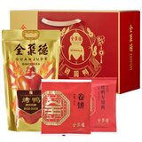 全聚德北京特产烤鸭节日礼盒烤鸭饼酱礼品特产熟食团圆鸭礼盒美食肉送礼 团圆鸭礼盒1180g【烤鸭五香味800g+卷饼200g+酱180g】