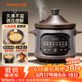 九阳（Joyoung）电炖锅电炖盅4L大容量紫砂预约电砂锅 多功能锅 智能定时精炖煮粥煲汤锅DG40K-GD408