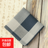 男士手帕怀旧吸汗随身方巾老式手绢擦汗方巾擦手巾经典方巾口袋 科伦坡藏蓝