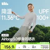 蕉下（beneunder）防晒衣女防紫外线外套短款辣妹立领修身AL819浅炭灰L