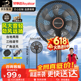 荣事达（Royalstar）【爆款推荐】电风扇交流定频家用7叶柔风落地扇台地两用大风量节能摇头电扇办公低噪 FD-30L501