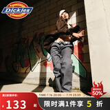Dickies874经典款工装裤男女同款直筒休闲长裤复古回潮易穿搭裤子 黑色 （腰部修身 卡码建议拍大） 32