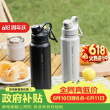乐扣乐扣（LOCK&LOCK）探索保温保冷运动杯便携运动壶大容量水杯子709ML黑色LHC3251BLK